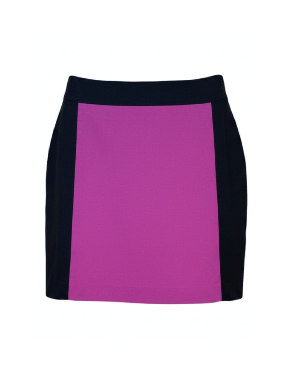 The Limited High Waist Colorblock Cotton Stretch Pencil Skirt SZ 8 Y2K Chic